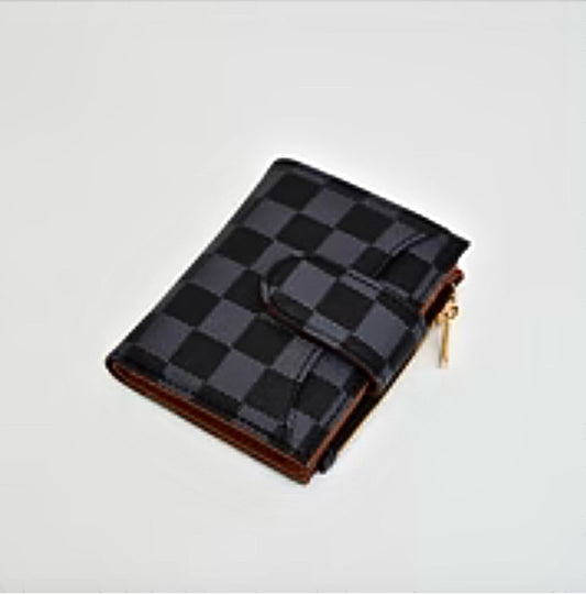 Checkered Wallet