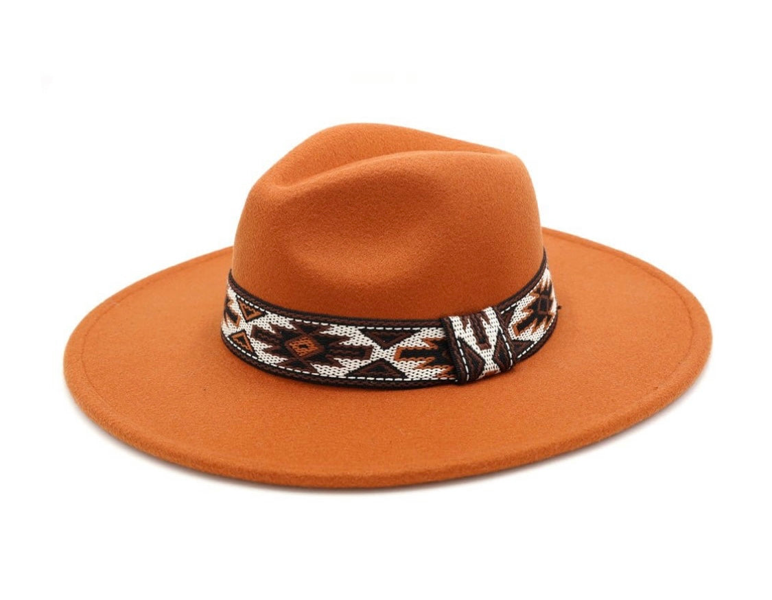 Aztec Felt Hat